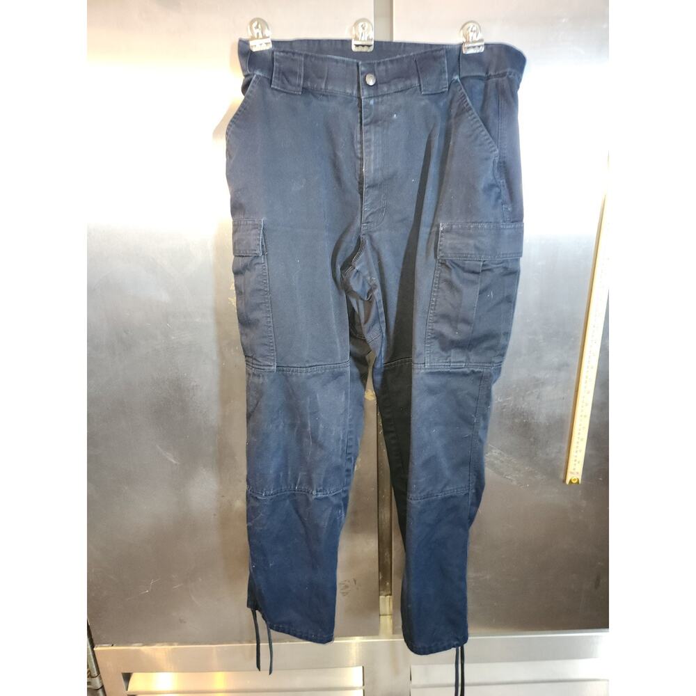 511 Tactical Series Mens Pants 2 Pair Size 35.5-39 X 30 Navy Rip Stop Work 5.11